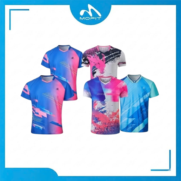 Áo Thể Thao DoubleFish – Form Regular Fit, size M, thoáng khí, thấm hút mồ hôi, mặc tập luyện hằng ngày