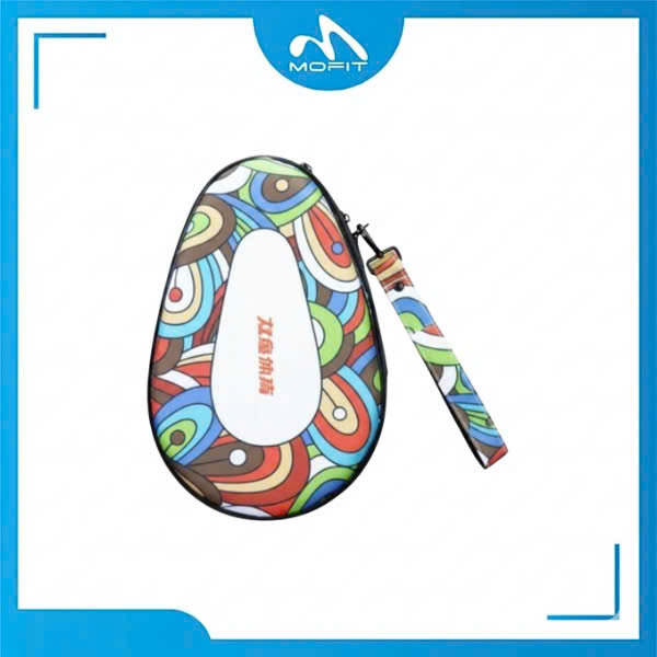 Hộp đựng vợt bóng bàn GX - Hộp Vợt Form Cứng Chống Va Đập, Chống Thấm Nước, Bảo Vệ Mặt Vợt Tuyệt Đối