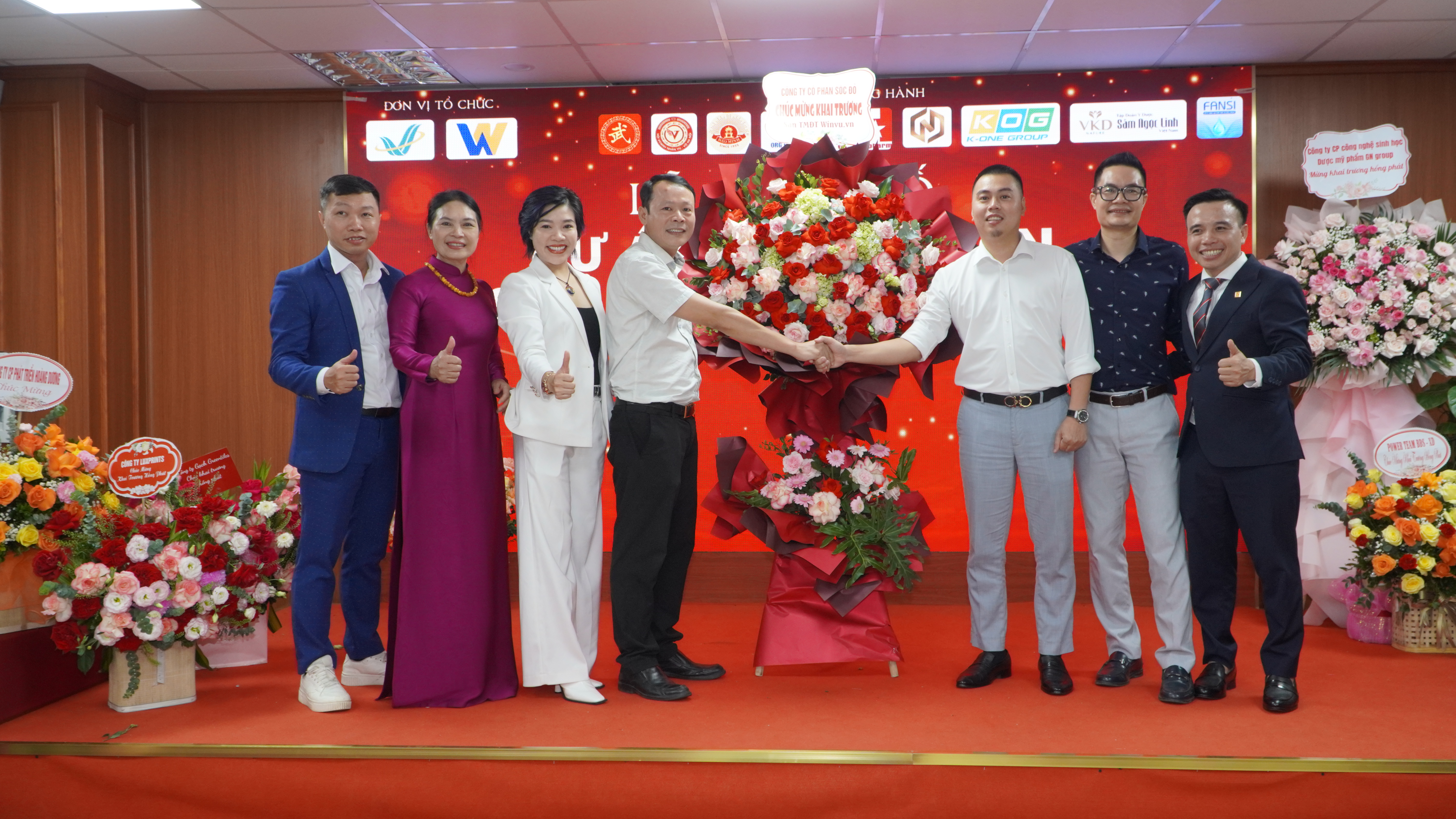 Lễ công bố dự án phát triển sàn thương mại điện tử WinVu.vn – Một chạm giao thương, muôn phương kết nối