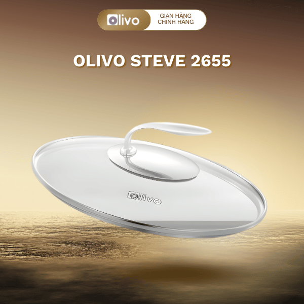 Nắp Chảo Olivo Size 26 Chính Hãng - Inox Cao Cấp, Chịu Nhiệt Tốt, Phù Hợp Chảo Olivo & Nhiều Loại Chảo