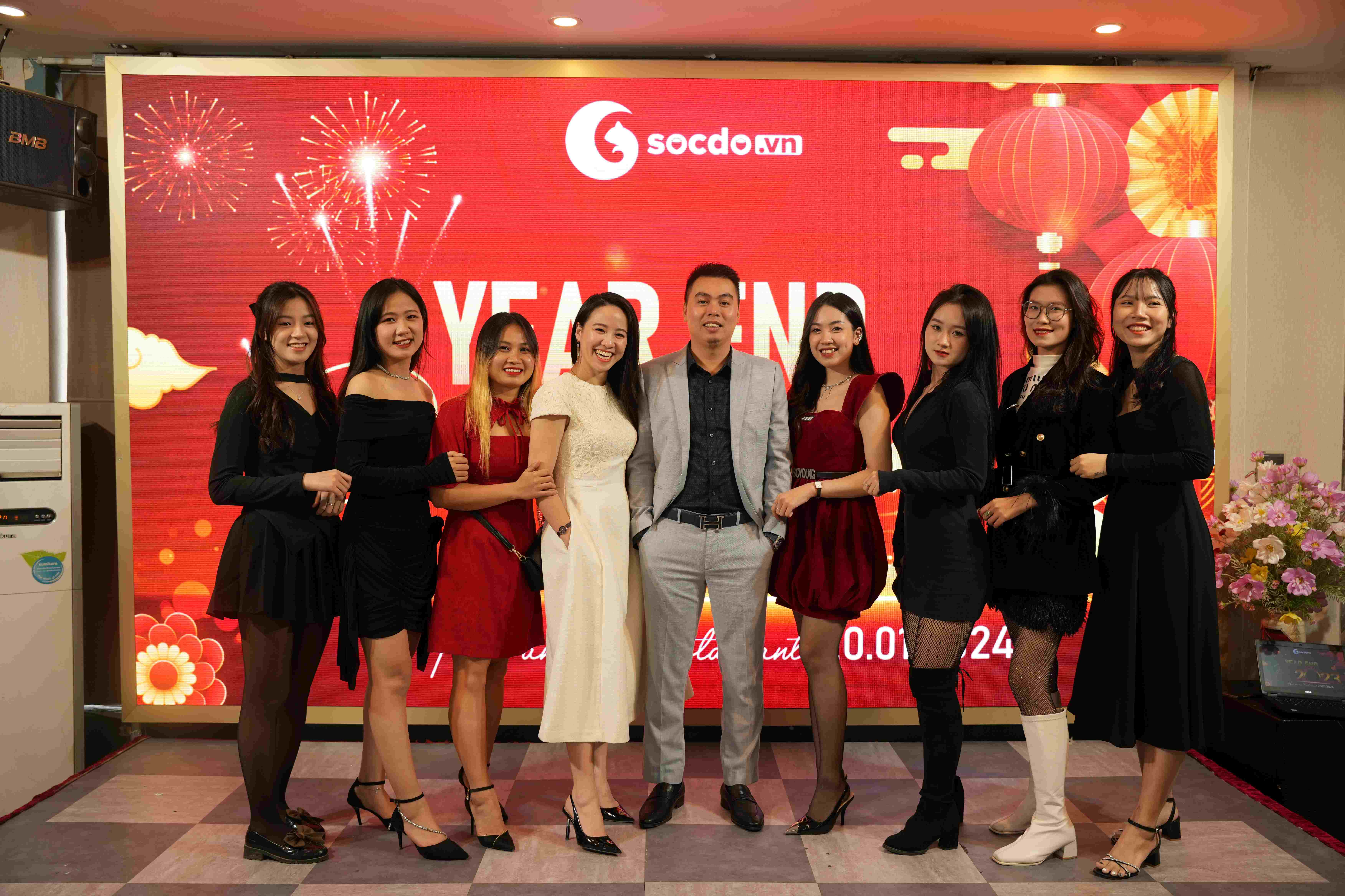 “Year end Party 2023” – Một bữa tiệc cuối năm đáng nhớ của Sóc Đỏ